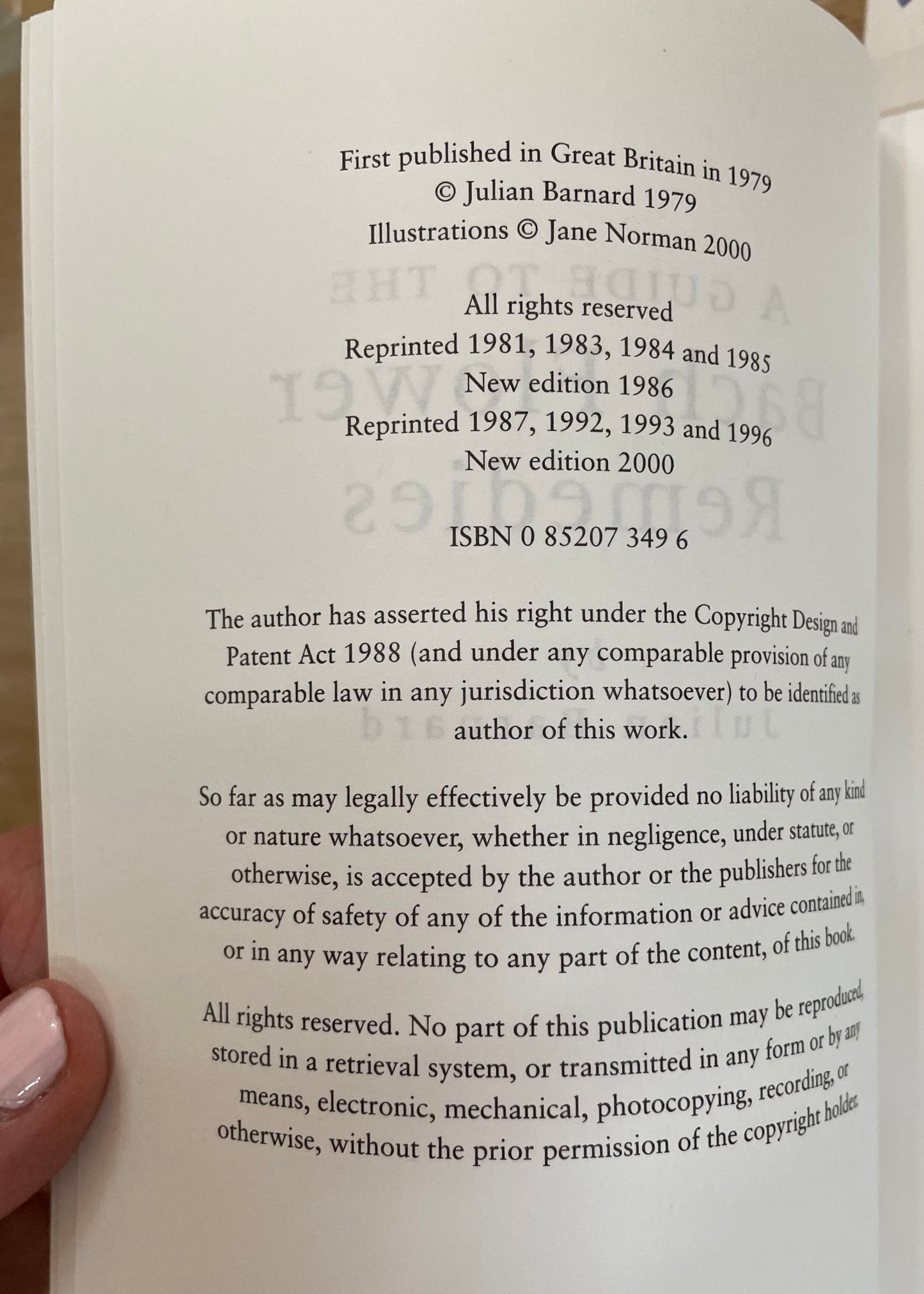 A Guide to the Bach Flower Remedies