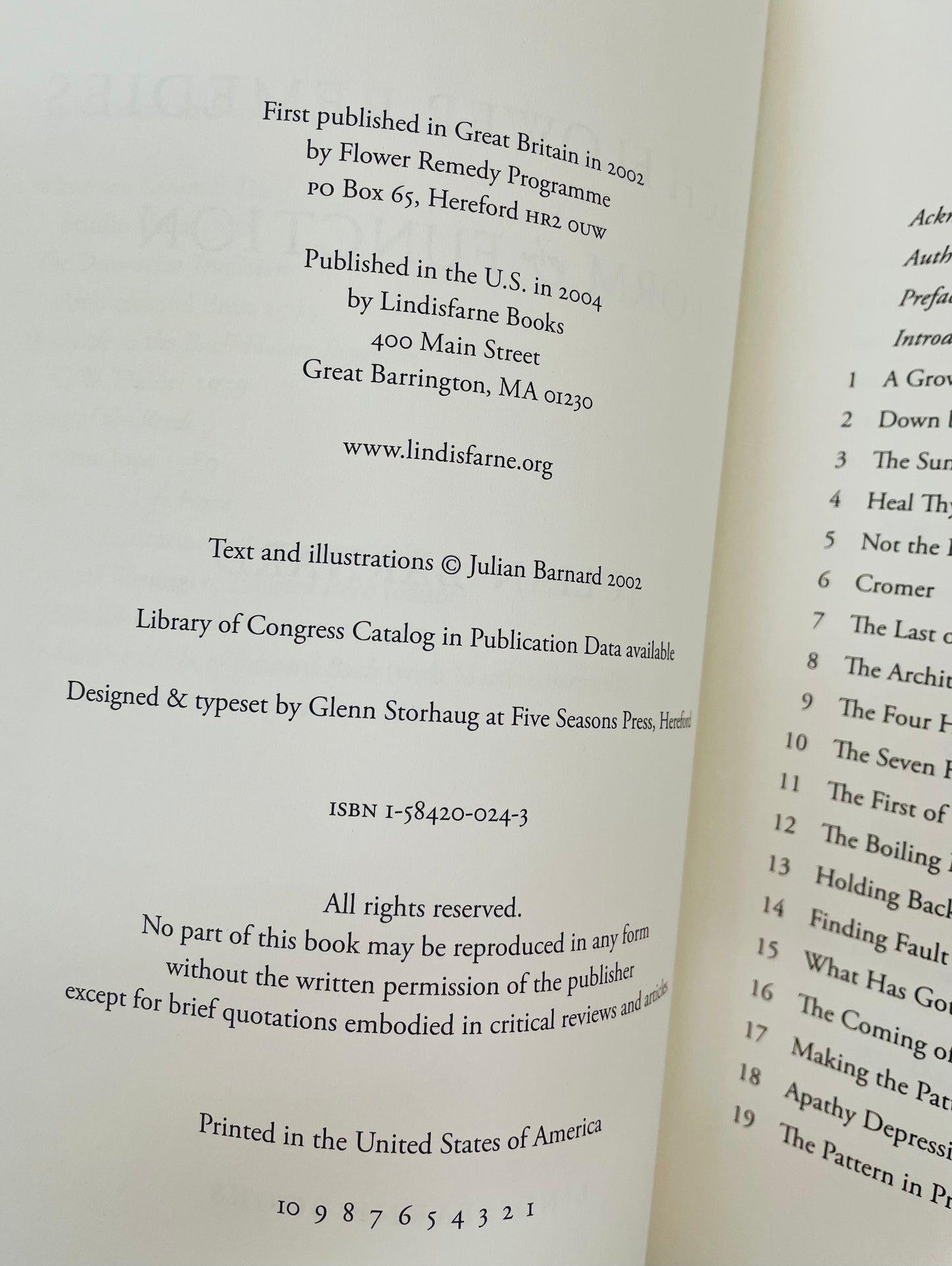 Bach Flower Remedies - Form & Function Paperback