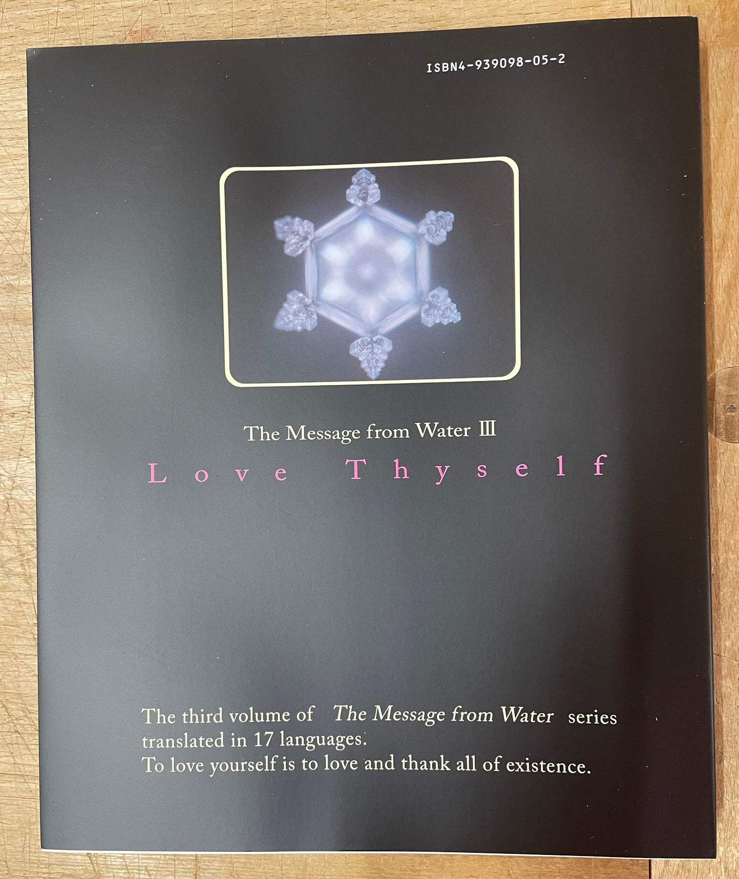 Love Thyself: The Messages from Water Vol. III (slight damage)