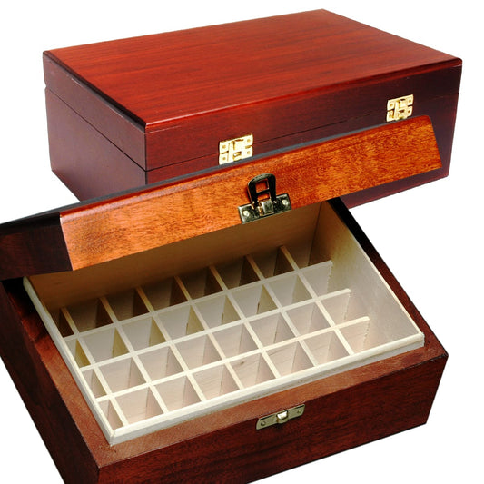 Healing Herbs - wood box for 10ml bottles